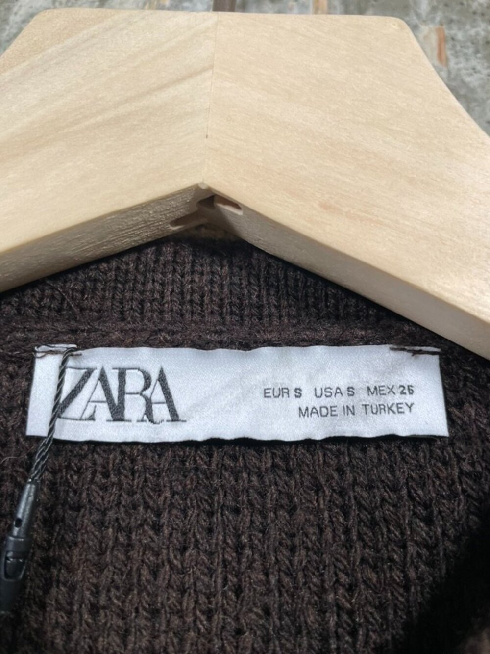 ZARA Women's Knit Cardigan With Golden Buttons Size S - Picture 6 of 8
